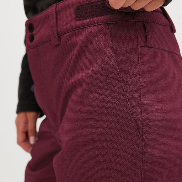 O'Neill Star Melange Snow Pants – Medium, Windsor Wine - Picture 4 of 10